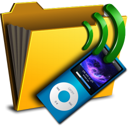 Folder Shared Music Icon 256x256 png